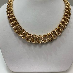 Chain Necklace Bronze/Yellow Gold Electroplate 18"